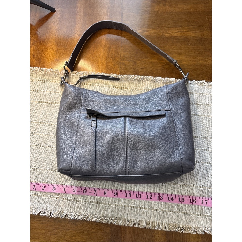 the sak leather handbag Alameda Hobo Gray Medium